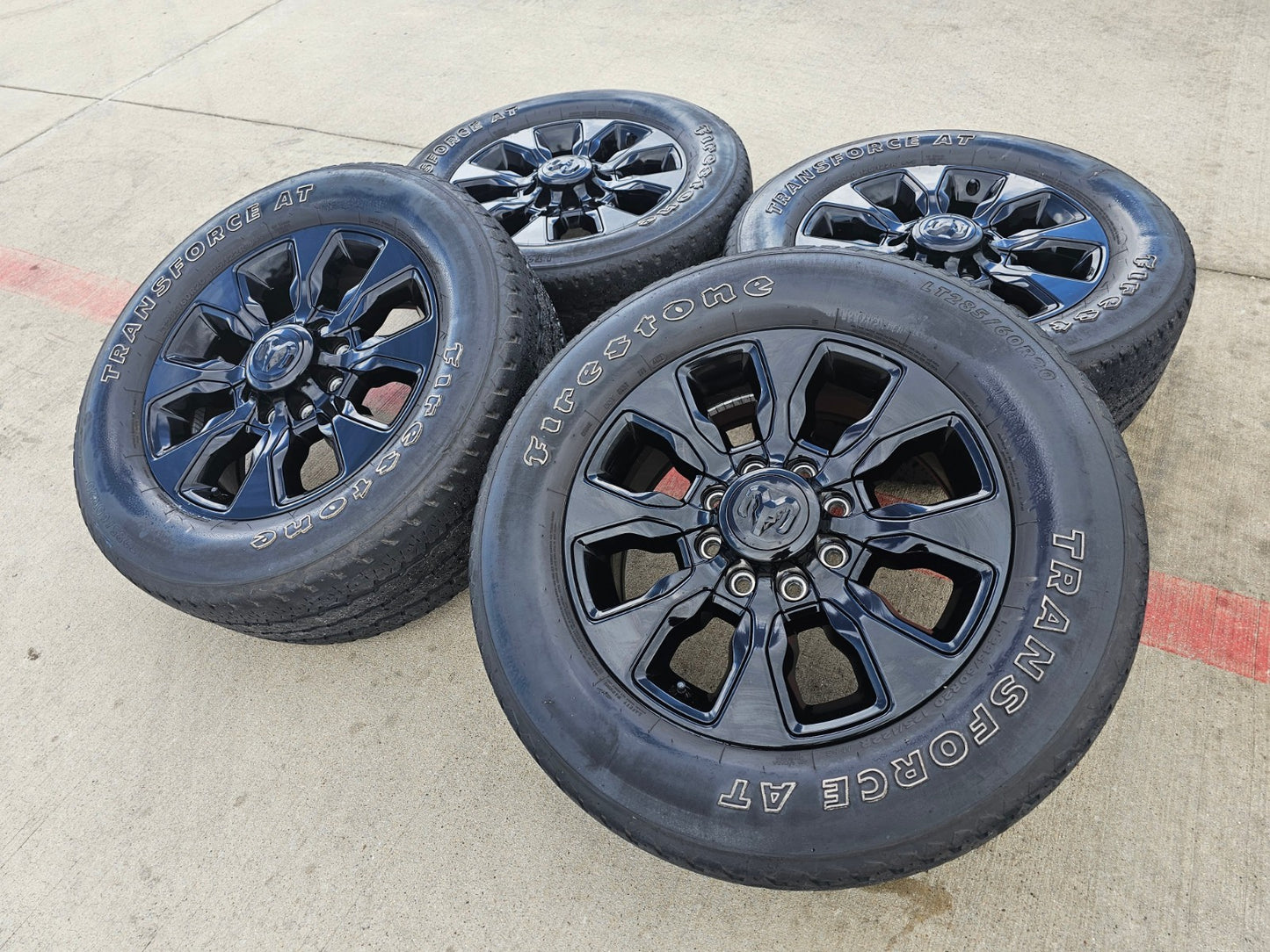 20" Dodge Ram 2500 3500 wheels rims tires 2696 OEM 2022 2023 2024 2025
