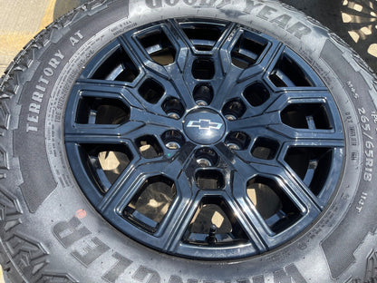 18" Chevy Colorado Tahoe GMC Sierra Canyon OEM 14097 wheels rims 2025 2026 SET