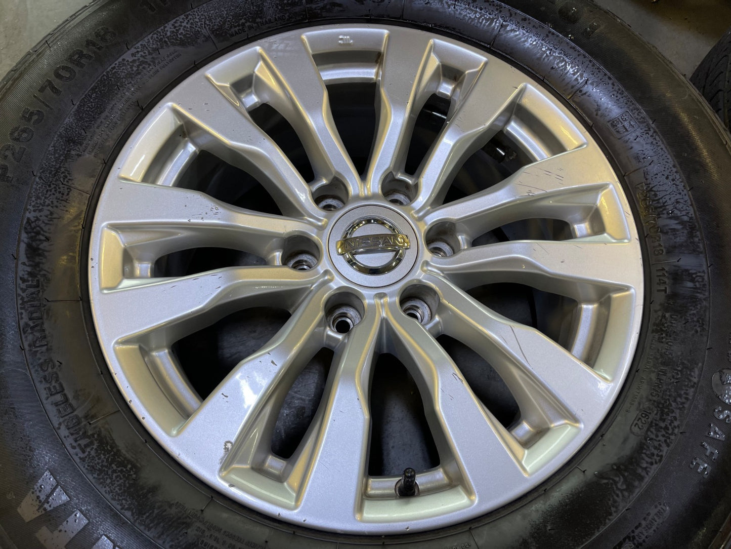 18" Nissan Titan Armada OEM wheels rims tires A/T RIM# 62737 FITS 2006-2027