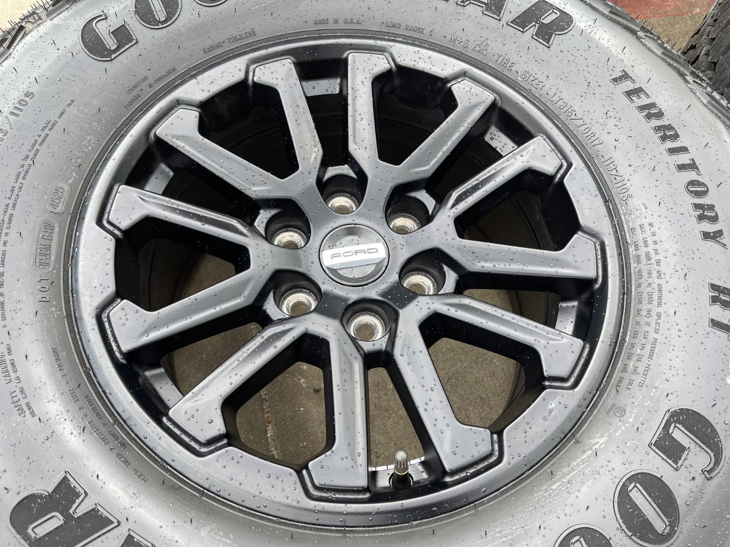 17" Ford F-150 Raptor OEM 10611 rims wheels Bronco 2026 2027 GOODYEAR 35" NEW