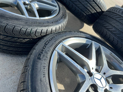 19" Mercedes S550 AMG S400 S600 OEM 85350 85348 tires 2020 2021 2022 2023 2024
