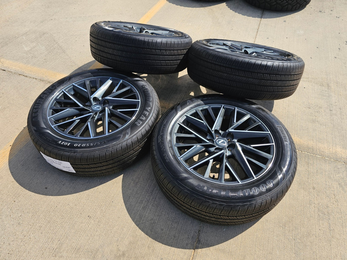 20" Lexus TX350 OEM 10574 wheels rims LS500H LS500 Grand Highlander SET NEW