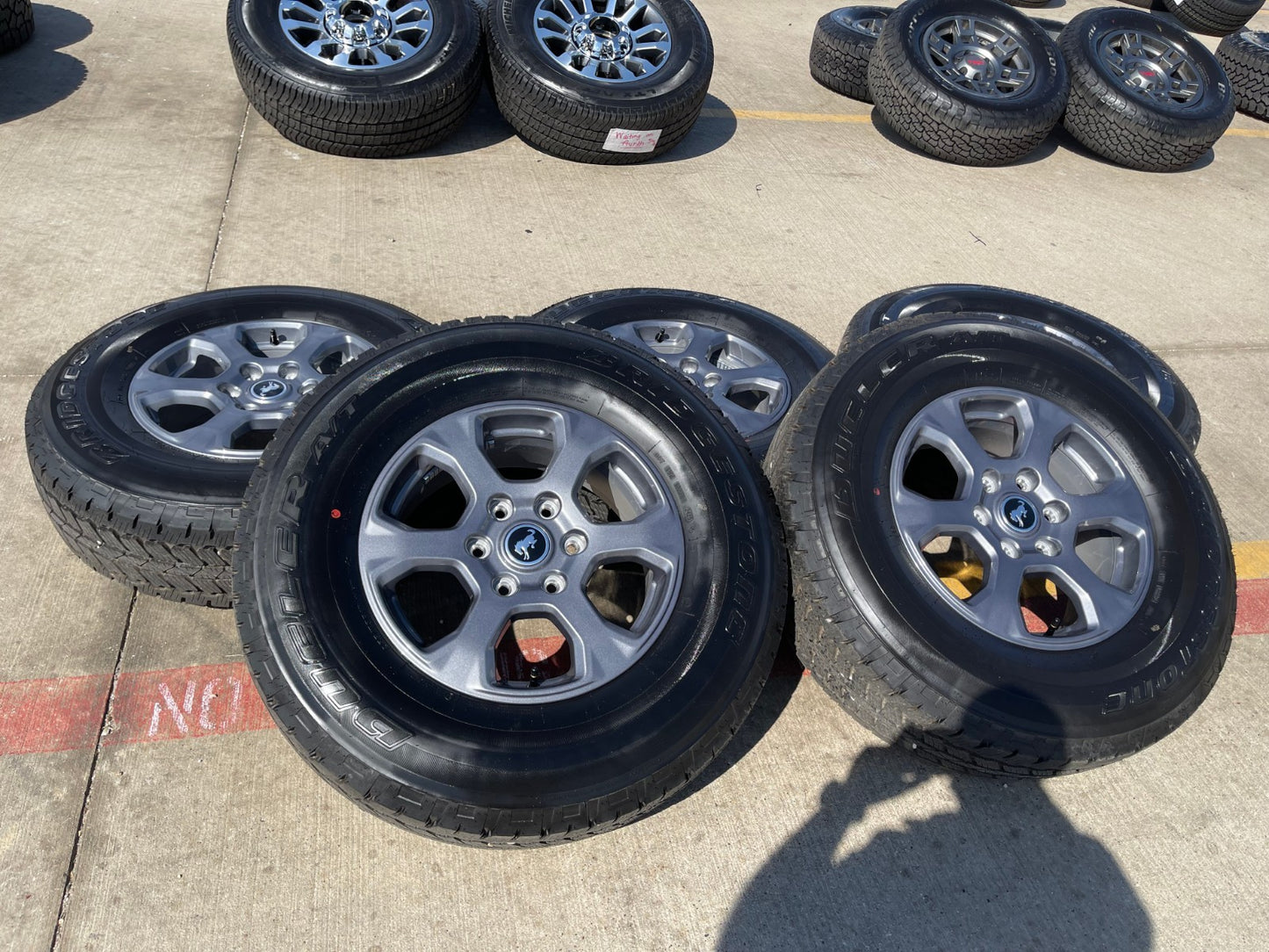 17" Ford Bronco HERITAGE wheels rims OEM tires NEW 10384 NEW
