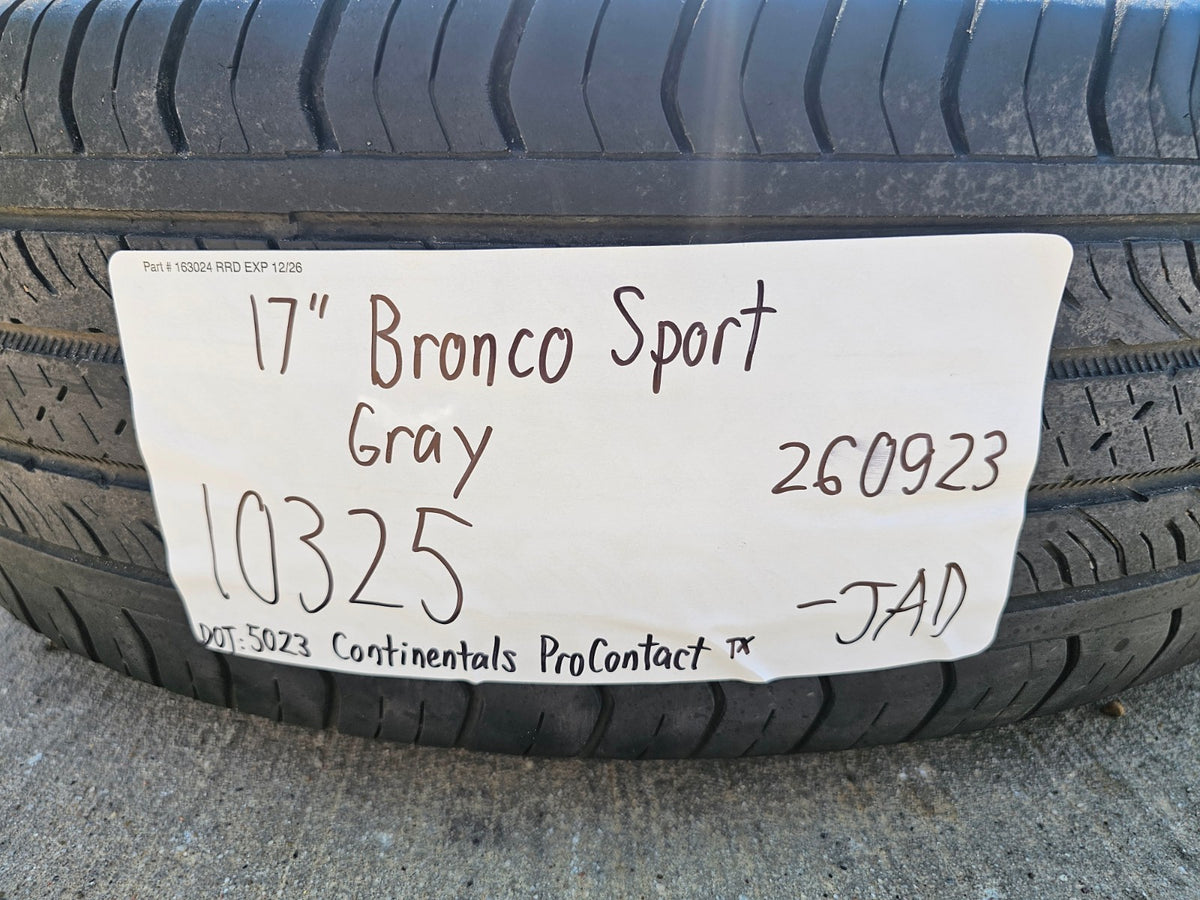 17" Ford Maverick Bronco Sport OEM 10325 rims wheels Focus Fusion Escape SET