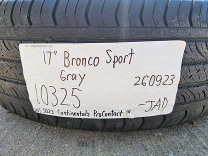 17" Ford Maverick Bronco Sport OEM 10325 rims wheels Focus Fusion Escape SET