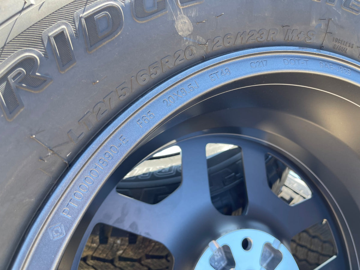 20" Rivian R1T R1S OEM wheels rims tires 2022 2023 2024 2025 2026 2027 NEW