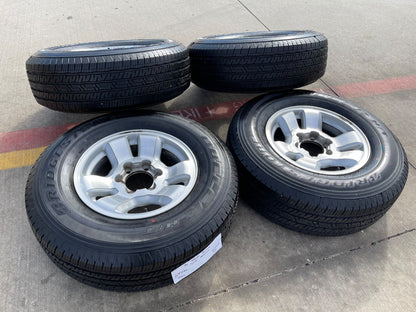 16" Toyota Tacoma wheels rims tires 69356 OEM 4Runner FJ Cruiser BRIDGESTONE