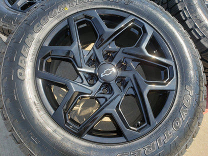 20" GMC Sierra Yukon AT4X Tahoe OEM 95369 wheels rims tires TOYO A/T3 NEW