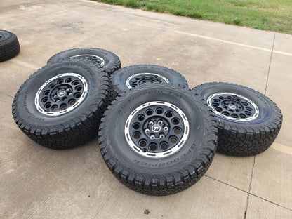 17" Ford Bronco HERITAGE SASQUATCH wheels rims tires 35" BFG NEW