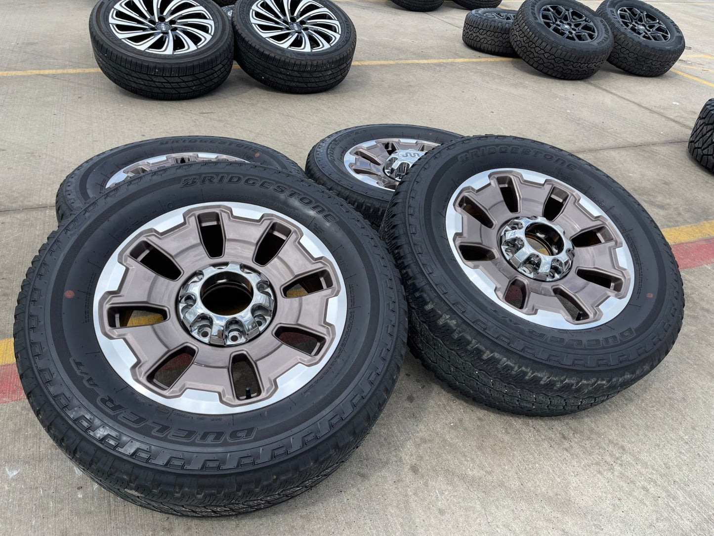 20" Ford F-250 F-350 OEM 10487 LIMITED KING RANCH tan wheels rims 2024 2025 2026