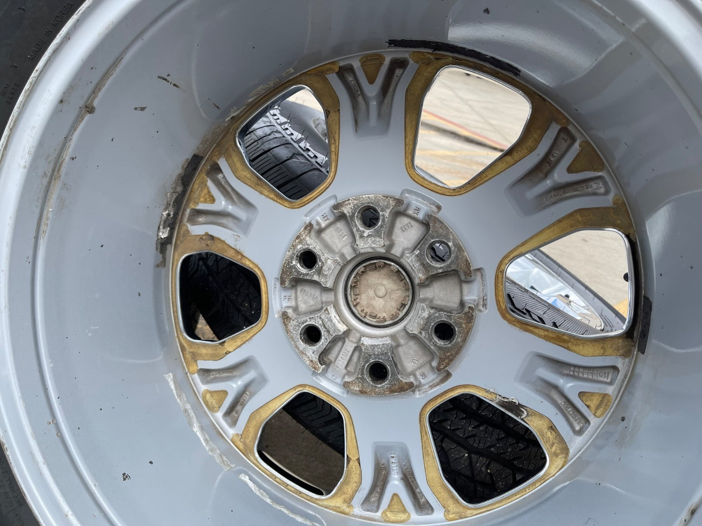 20" Dodge Ram 1500 OEM Laramie CHROME 2680 wheels rims 2025 2026 Hankook AT2 NEW