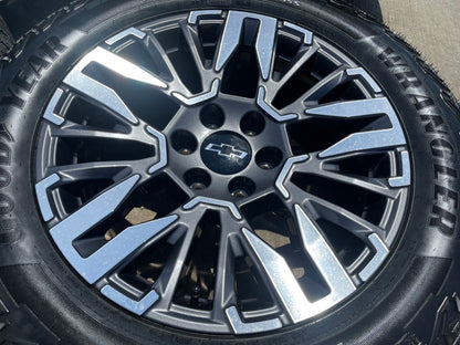 20" Chevy Silverado Z71 GMC Sierra Canyon OEM wheels rims SET 2025 2026 2027 NEW