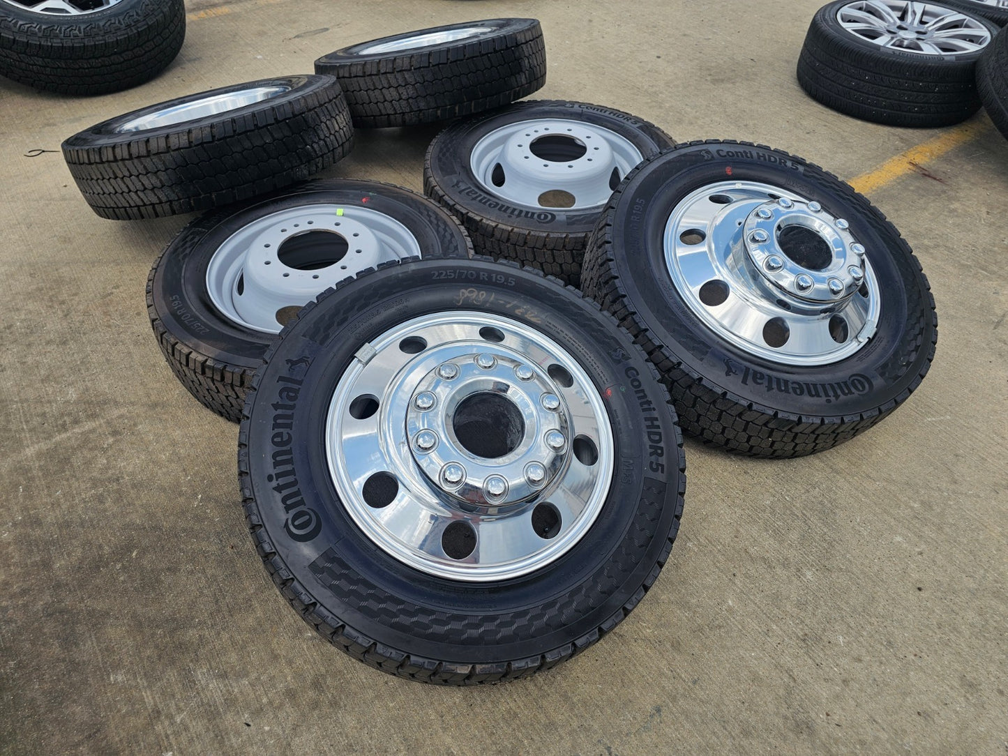 19.5" Ford F-450 Dually F-550 rims wheels RAM 4500 OEM 10x225 2025 2026 2027 NEW