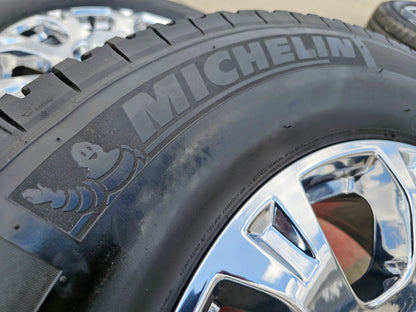 20" Ford F-250 F-350 KING RANCH OEM 10291 rims wheels tires MICHELIN LTX A/T2