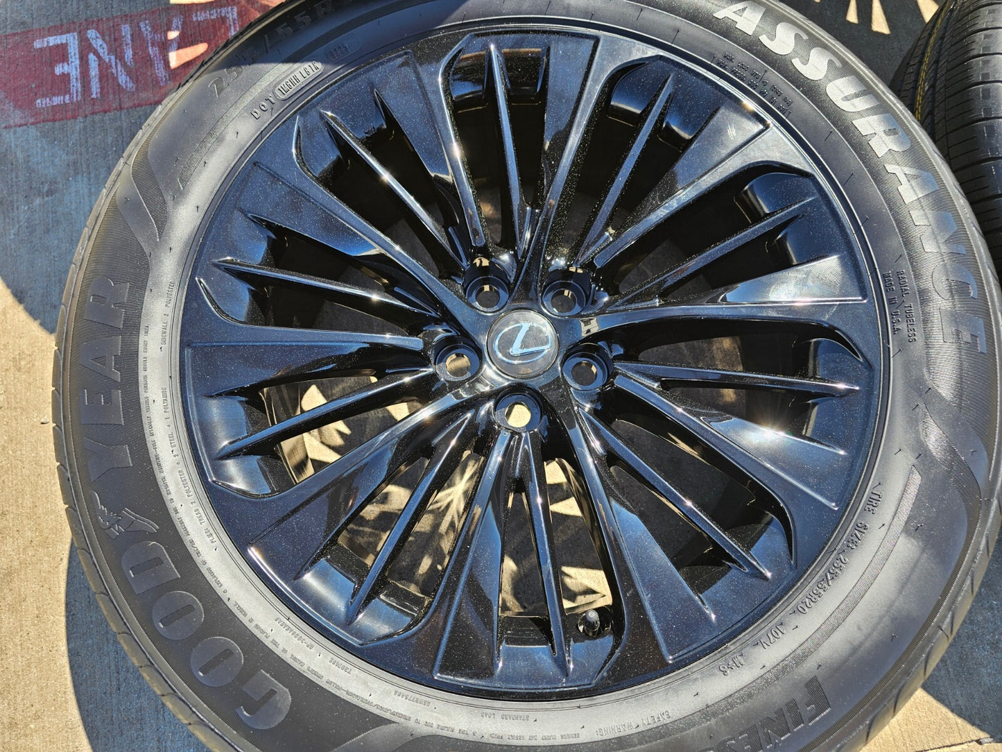 20" Lexus TX350 OEM wheels rims 74370 LC500 LS500 LS500H 2023 2024 2025 2026 NEW