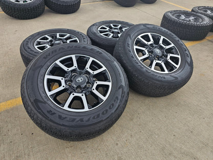 18" Toyota Tundra Sequoia TRD PRO black OEM wheels rims 5x150 tires 75157