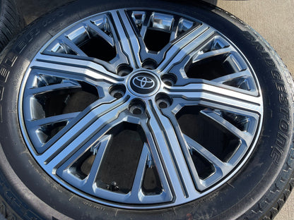 22" Toyota Tundra Sequoia OEM wheels rims 75282 Land Cruiser GX550 CAPSTONE