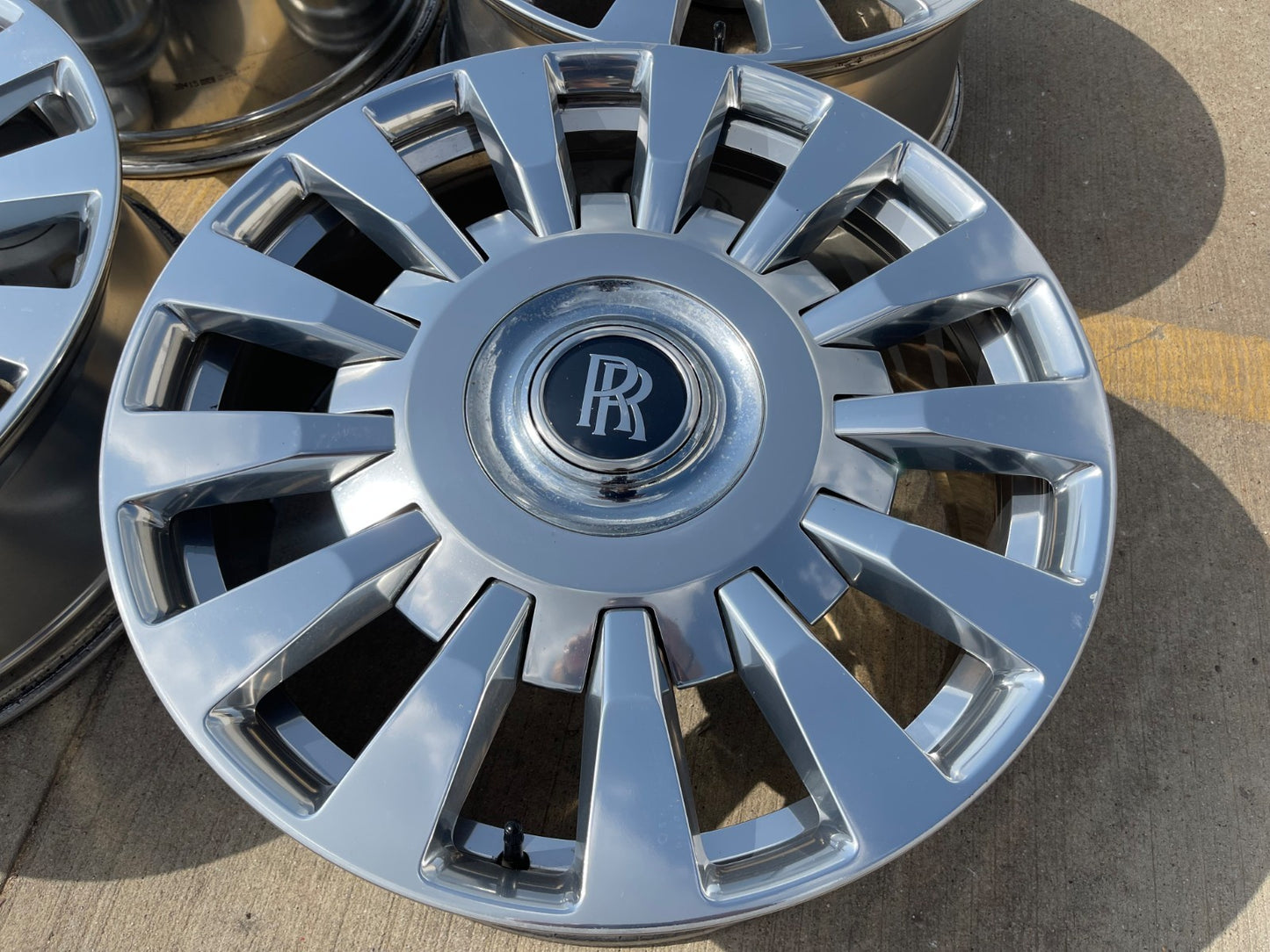 22" Rolls Royce Phantom OEM wheels rims FORGED 5x120 Wraith Ghost Dawn SET