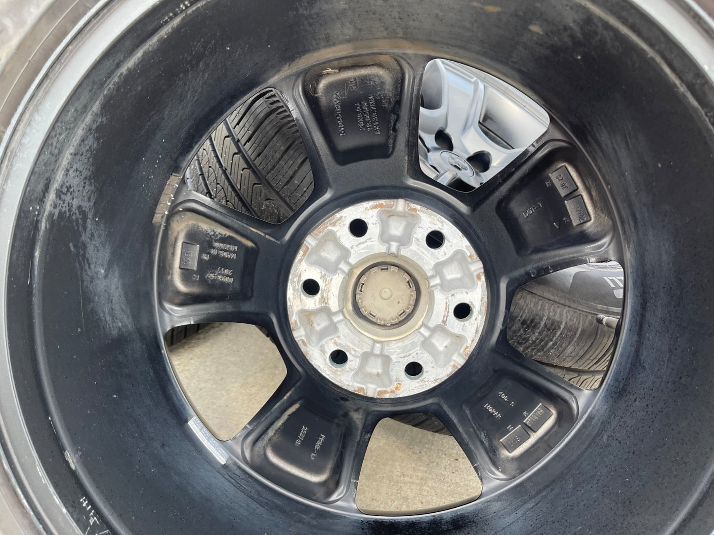 20" Dodge Ram 1500 OEM LIMITED Black 2676 2723 wheels rims PIRELLI SCORPION
