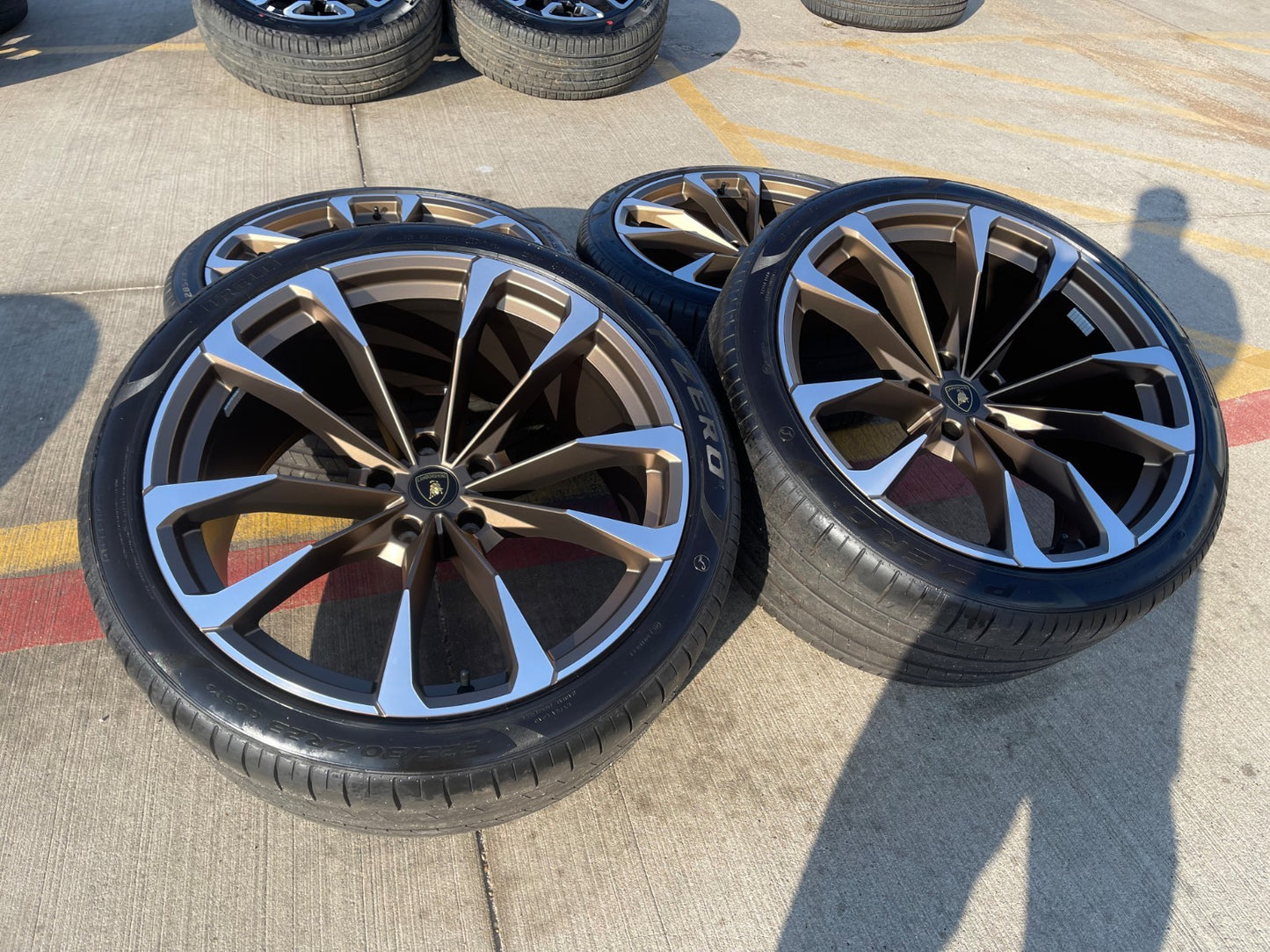 23" Lamborghini Urus Taigete OEM wheels rims 2022 2023 2024 2025 2026 BRONZE NEW