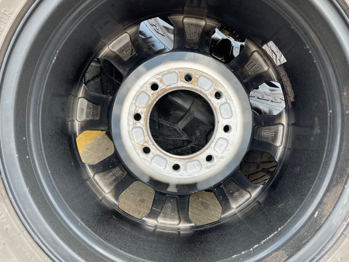 18" Ford F-250 F-350 OEM TREMOR black rims wheels 10097 tires NITTO 34"