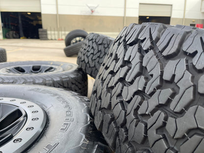 17" Ford F-150 Raptor OEM BEADLOCK rims wheels 10459 95210 BFG KO2 35" tires NEW