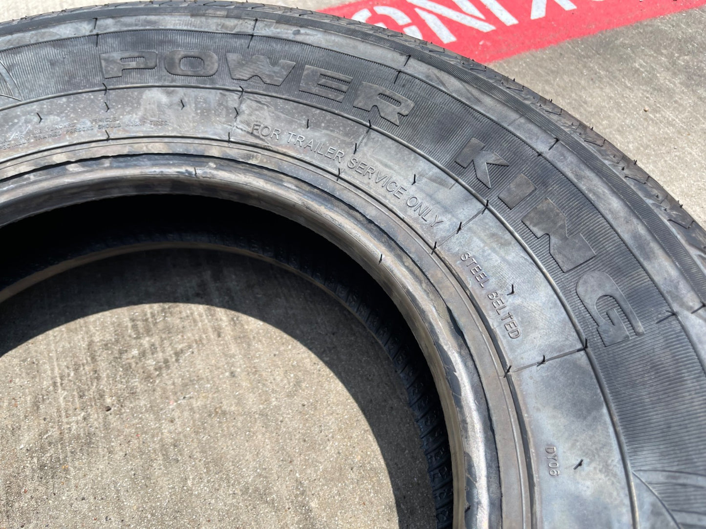205/75/14 Power King Towmax ST II tire 205/75R14 LT 8 ply LR D 105L trailer NEW