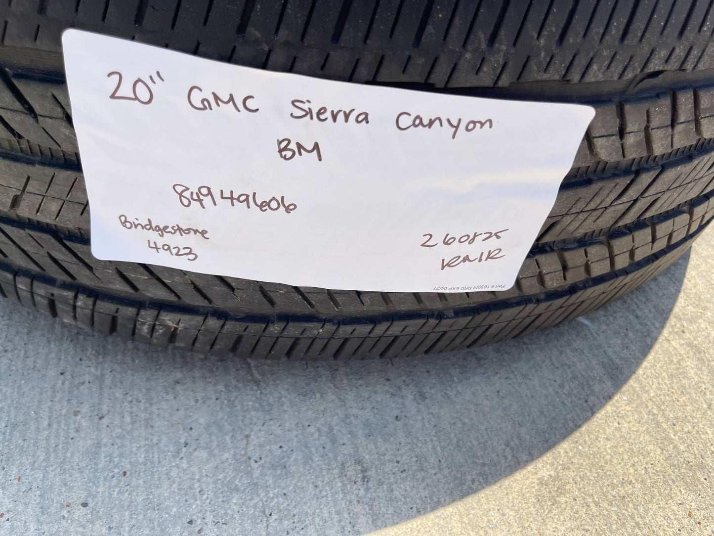20" GMC Sierra AT4X Canyon Chevy Silverado OEM wheels rims SET