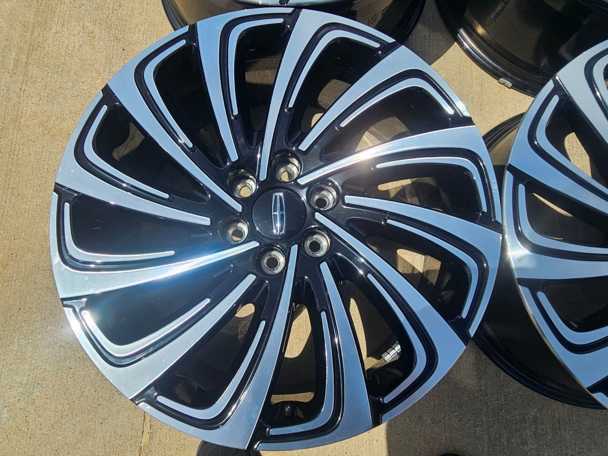 22" Lincoln Navigator OEM 10666 rims wheels BLACK LABEL SET 2025 2026 2027 NEW