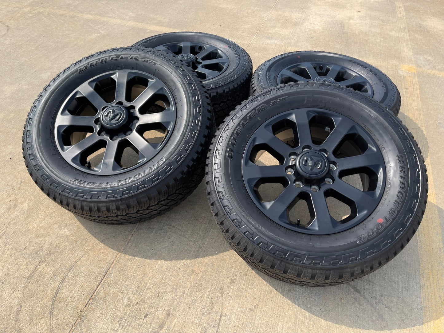 20" Dodge Ram 2500 3500 LARAMIE OEM 2700 wheels rims 2024 2025 2026 2027 NEW