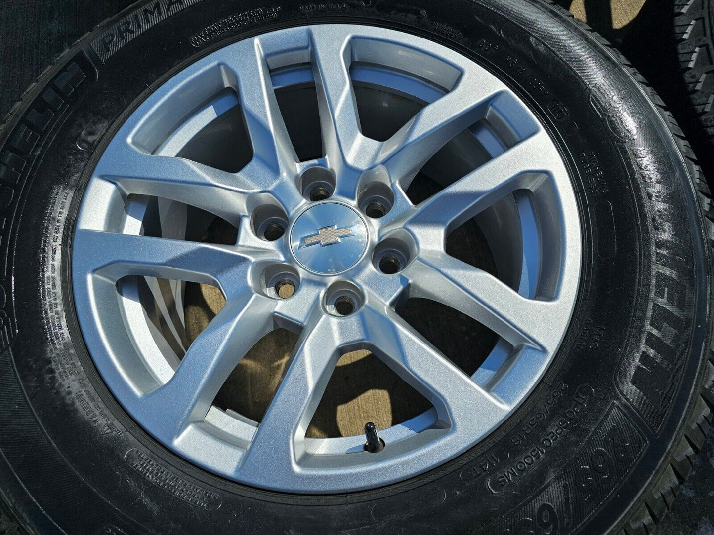 18" Chevy Silverado 1500 Suburban Tahoe OEM 5912 wheels rims GMC MICHELIN