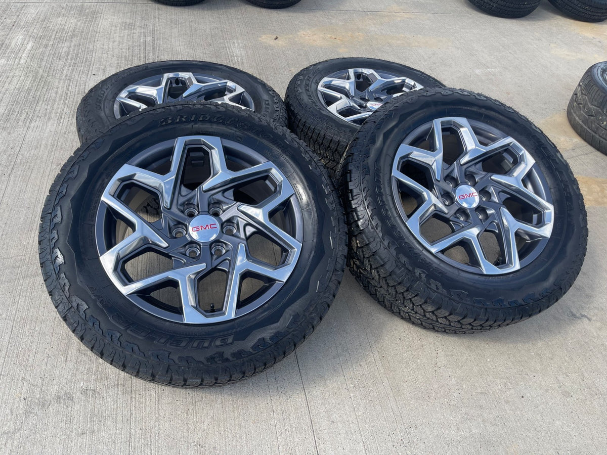 20" GMC Sierra Yukon AT4 Tahoe Silverado 95369 OEM wheels rims 2025 2026 SET