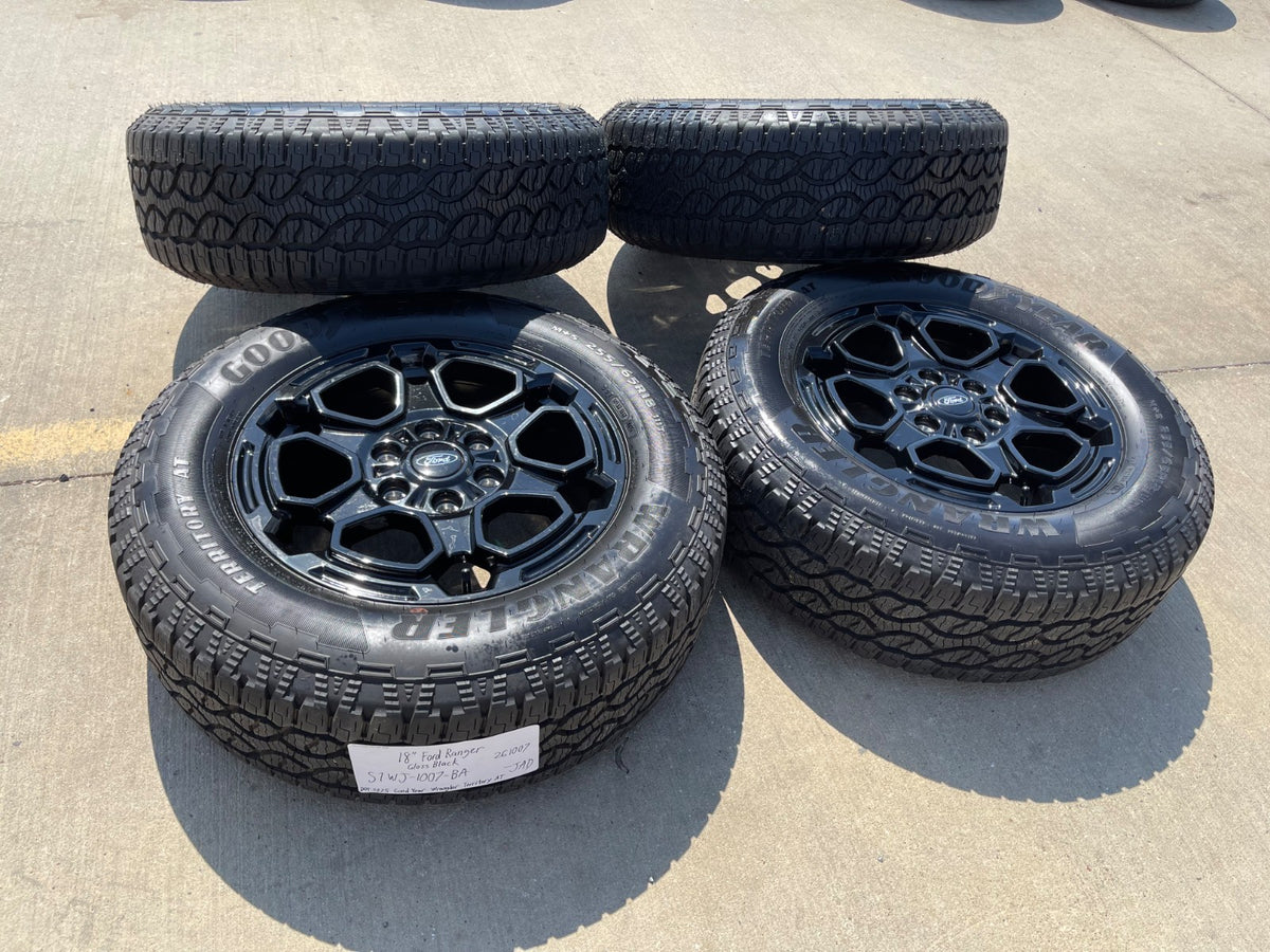 18" Ford Ranger Lariat OEM wheels rims SET 2024 2025 2026 2027 NEW
