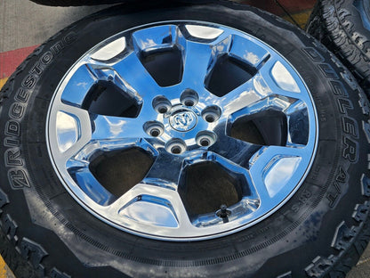 20" Dodge Ram 1500 OEM Laramie CHROME 2680 wheels rims 2021 2022 2023 2024 2025