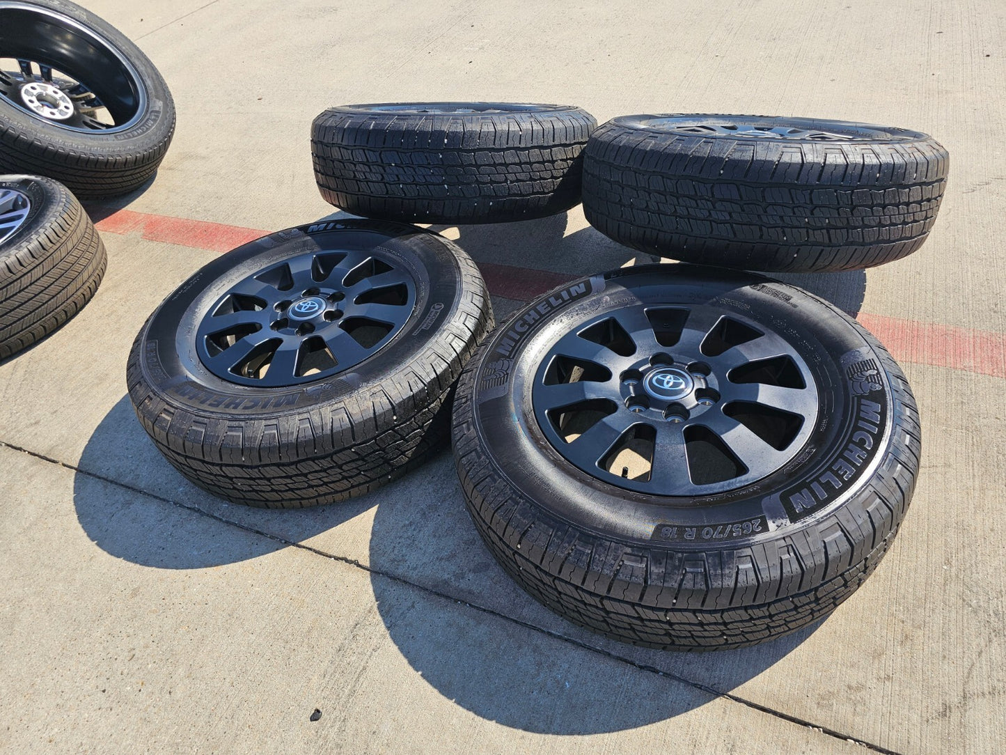 18" Toyota Land Cruiser OEM wheels rims 95952 Tundra Sequoia 2024 2025 2026 NEW