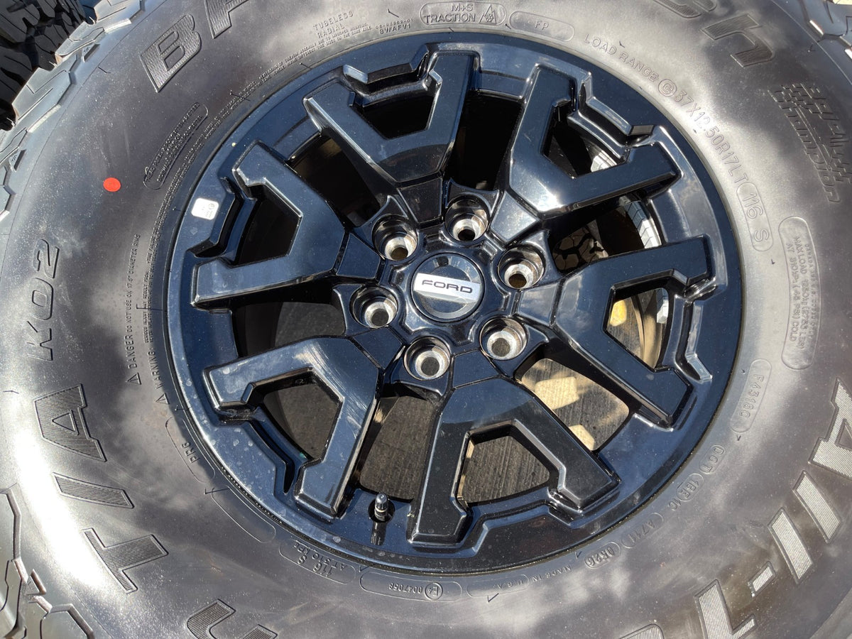 17" Ford F-150 Raptor Bronco OEM 10461 rims wheels 2026 2027 BFG A/T SET 37" NEW