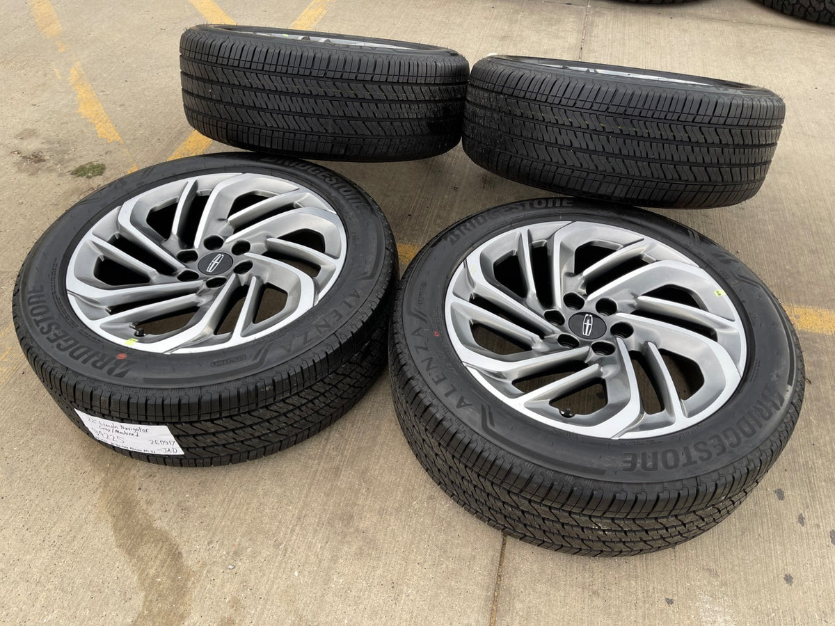 22" Lincoln Navigator OEM 94225 rims wheels BLACK LABEL 2025 2026 2027 SET NEW