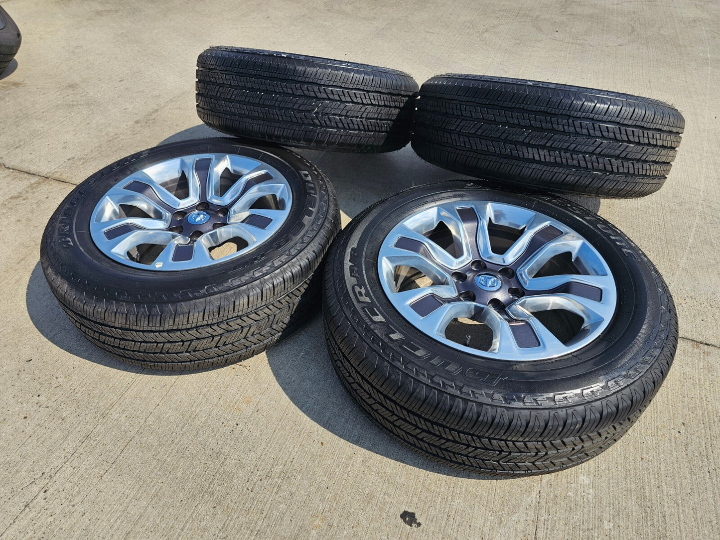 20" Dodge Ram 1500 OEM Laramie Long Horn 2678 2682 wheels rims 2024 2025 NEW