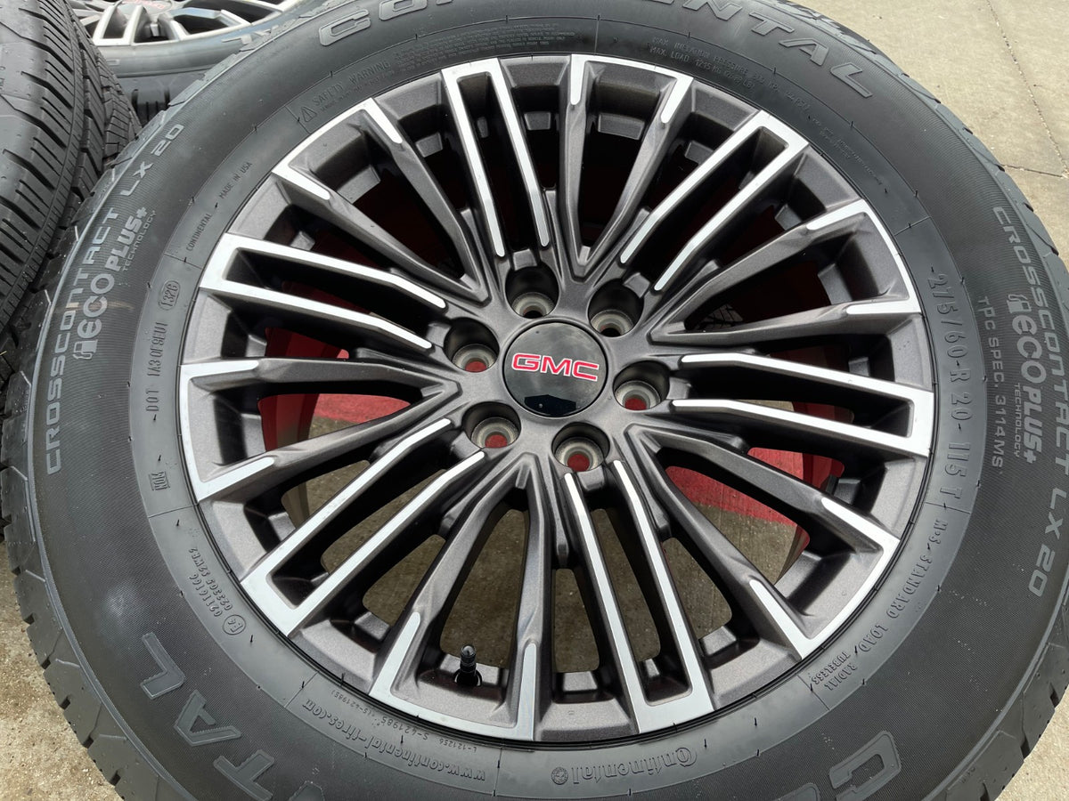 20" GMC Sierra Yukon XL Denali OEM wheels rims SET 2026 2027 NEW