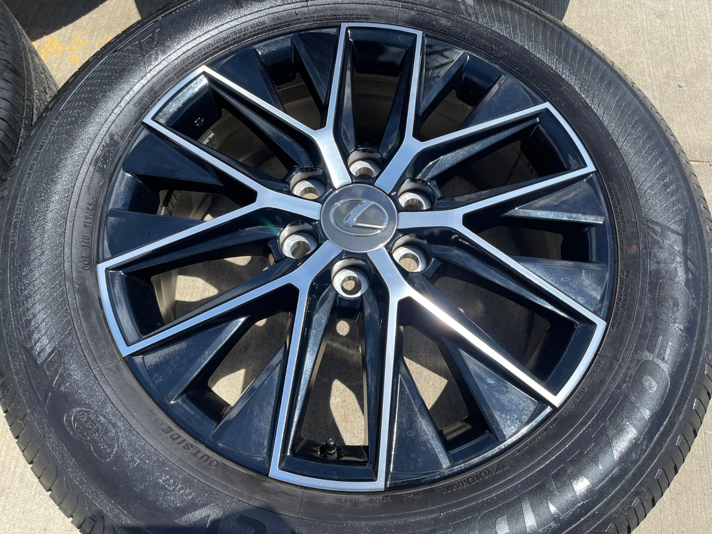 20" Toyota Land Cruiser Tundra OEM wheels rims 10545 Lexus GX550 LX600 SET