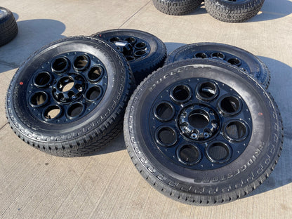 20" Ford F-250 F-350 OEM black TREMOR 10484 10299 wheels rims BRIDGESTONE NEW
