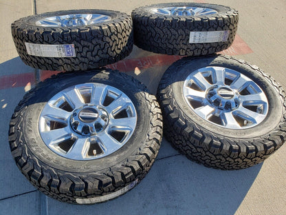 20" Ford F-250 F-350 Platinum OEM rims wheels 10103 tires 2022 2023 2024 NEW BFG