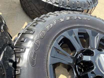 18" Ford F-250 F-350 TREMOR OEM rims wheels 10097 GOODYEAR DURATRAC A/T 35" SET