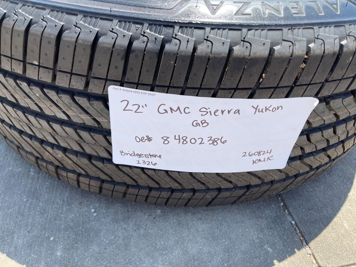 22" Cadillac Escalade GMC Yukon Sierra OEM 14079 wheels rims 2025 2026 2027 NEW