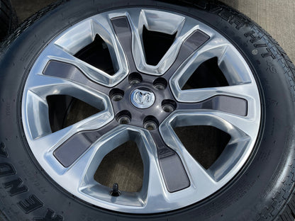 20" Dodge Ram 1500 OEM Laramie Long Horn 2678 2682 wheels rims KENDA H/T 4S NEW