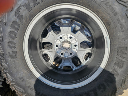 18" Dodge Ram 1500 TRX RHO GRAY OEM 66002 wheels rims SET TERRITORY A/T 35"