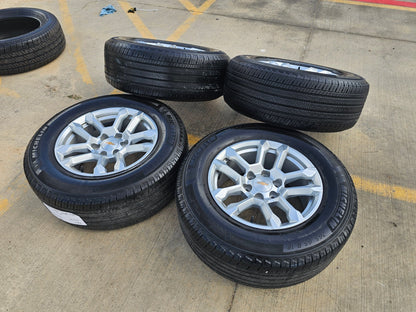 18" Chevy Silverado Suburban Tahoe OEM 14091 wheels rims GMC SET MICHELIN