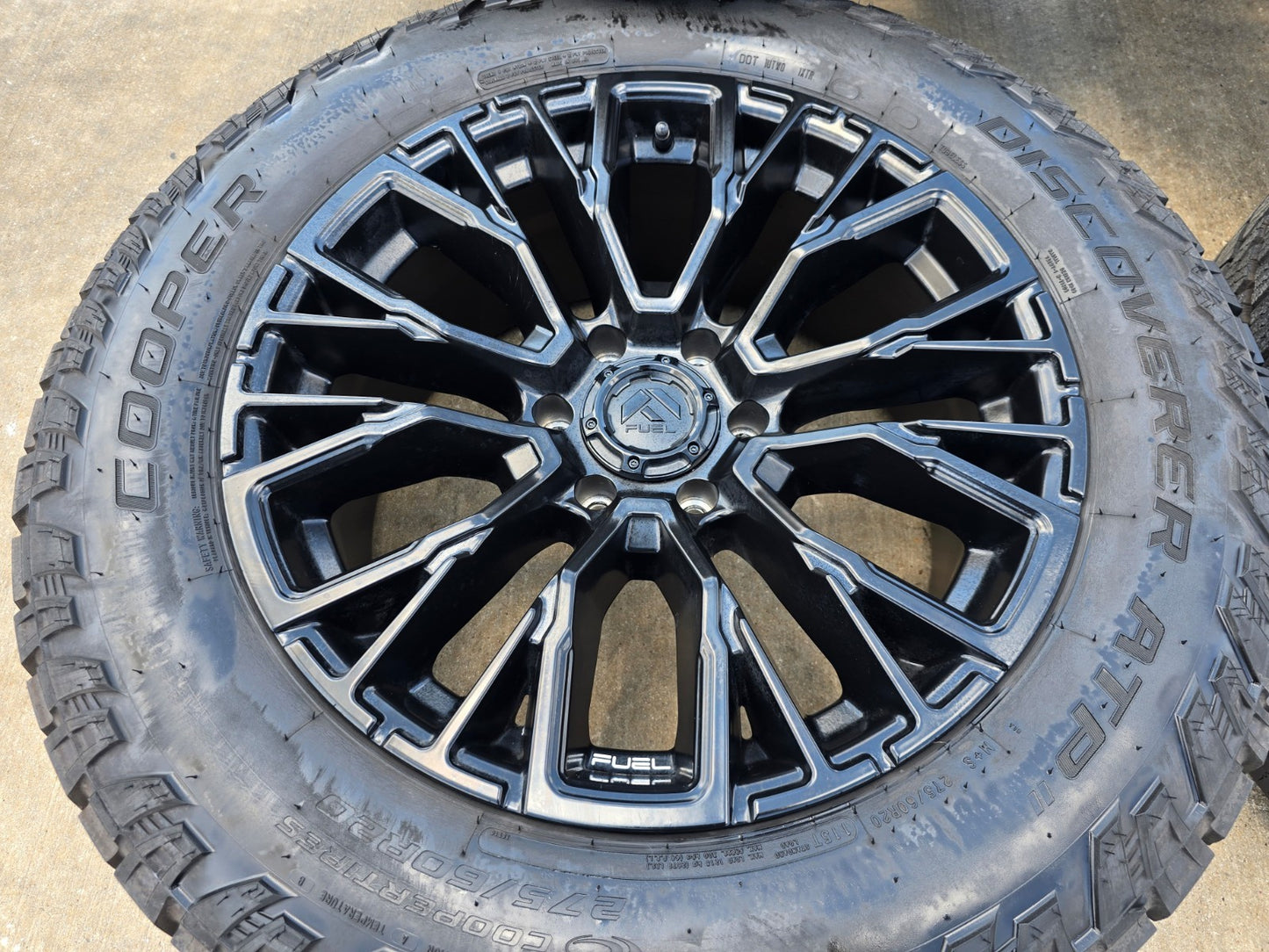20x9 Fuel Rebar D847 Chevy Silverado RAM Tacoma wheels rims 6x139 6x5.5 tires
