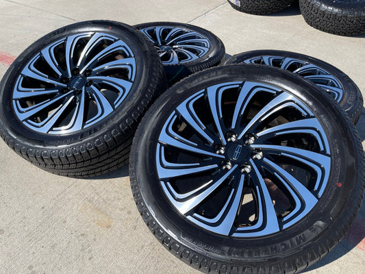 22" Lincoln Navigator OEM rims wheels BLACK LABEL 2025 2026 MICHELIN NEW