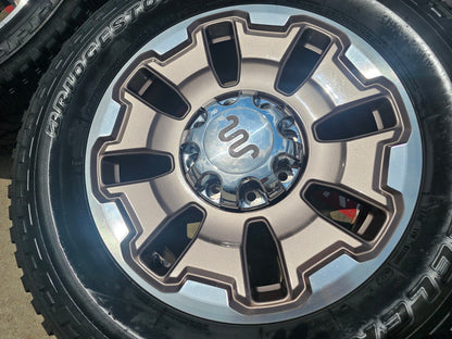 20" Ford F-250 F-350 OEM 10487 LIMITED KING RANCH tan wheels rims 2025 2026 SET